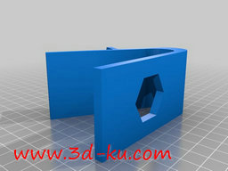 3D打印模型蒸汽控制器支架的图片