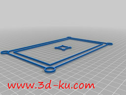 3D打印模型床水平校准对象的图片