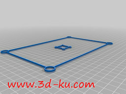 3D打印模型床水平校准对象的图片