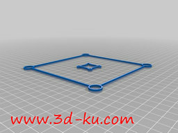 3D打印模型床水平校准对象的图片