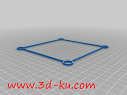 3D打印模型床水平校准对象的图片