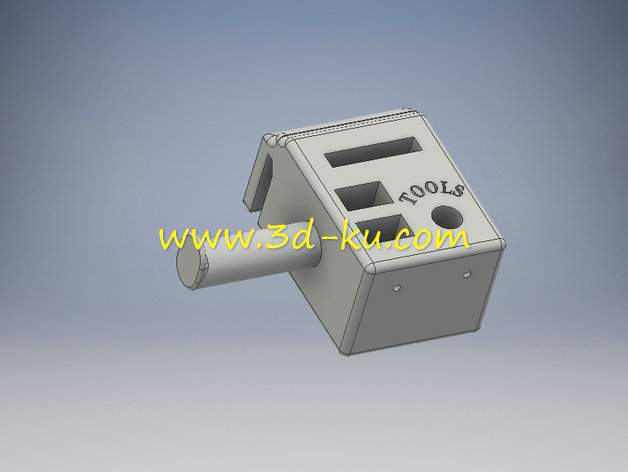 3D打印机刀架模型的图片1