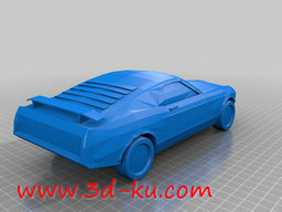 3D打印模型福特野马的图片