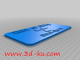 3D打印模型定制标记的图片