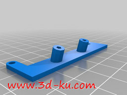 3D打印模型悬钩子相机底座的图片
