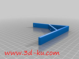3D打印模型悬钩子相机底座的图片