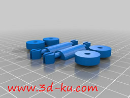 3D打印模型迷你滑板车的图片