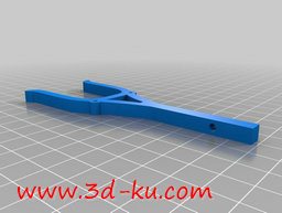 3D打印模型三足缠绕卷线轴的图片