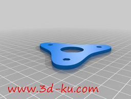 3D打印模型三足缠绕卷线轴的图片