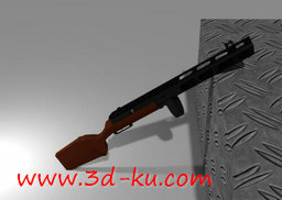 3D打印模型PPSH-41冲锋枪的图片
