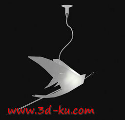 3D打印模型寡查尔斯爵士灯的图片
