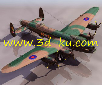 BBMF Landcaster飞机模型的图片1