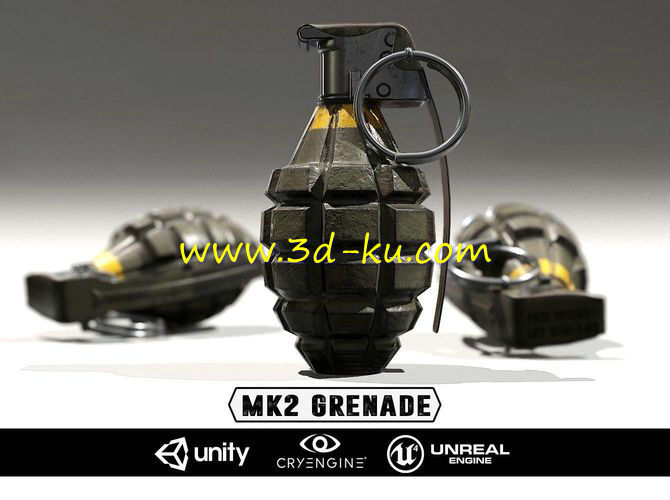 MK2手榴弹模型的图片1