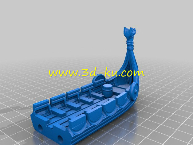 Drakkar帆船模型的图片4