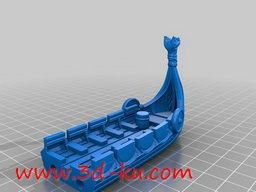 3D打印模型Drakkar帆船的图片