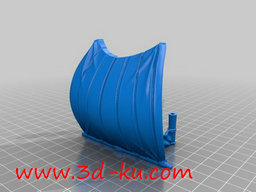 3D打印模型Drakkar帆船的图片