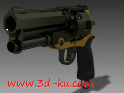 3D打印模型Hellboy PROP枪的图片