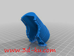 3D打印模型汉·索罗的DL-44改装部件（2）的图片