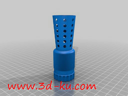 3D打印模型汉·索罗的DL-44改装部件（2）的图片