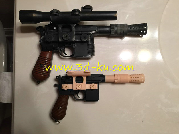 汉·索罗的DL-44改装部件（2）模型的图片11
