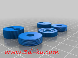 3D打印模型汉·索罗的DL-44改装部件（2）的图片