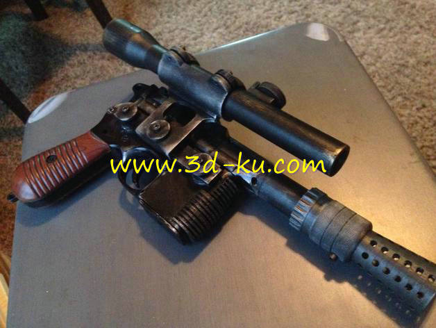 汉·索罗的DL-44改装部件（2）模型的图片8