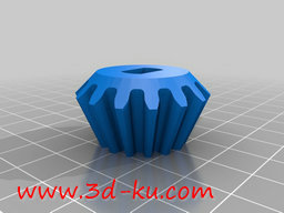 3D打印模型函齿轮系统的图片