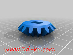 3D打印模型函齿轮系统的图片