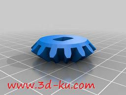 3D打印模型函齿轮系统的图片