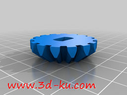 3D打印模型函齿轮系统的图片