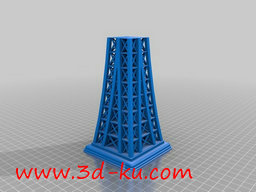 3D打印模型埃菲尔铁塔的图片
