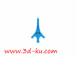 3D打印模型埃菲尔铁塔的图片