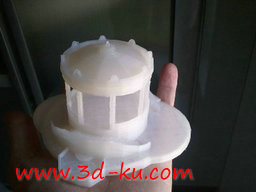 3D打印模型凉亭的图片
