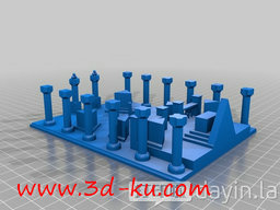 3D打印模型殿宇的图片