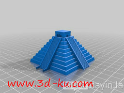3D打印模型奇琴伊察金字塔的图片