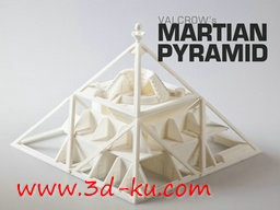 3D打印模型火星的金字塔的图片