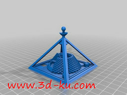 3D打印模型火星的金字塔的图片