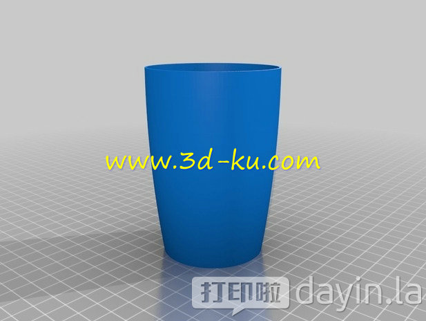 微笑的牙膏杯模型的图片2