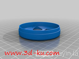 3D打印模型微笑的牙膏杯的图片