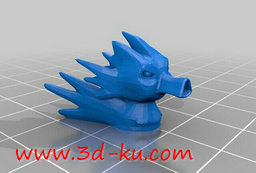 3D打印模型海刺龙的图片