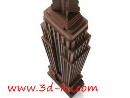 3D打印模型美国帝国大厦的图片