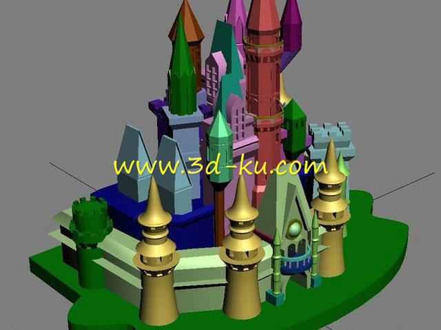 灰姑娘的城堡模型的图片1