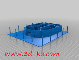3D打印模型萨伏伊别墅的图片