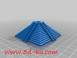 3D打印模型神秘金字塔的图片