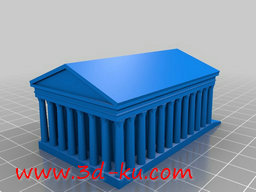 3D打印模型巴黎著名建筑的图片
