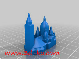 3D打印模型巴黎著名建筑的图片