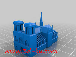 3D打印模型巴黎著名建筑的图片