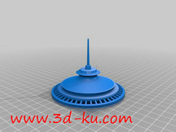 3D打印模型西雅图太空针塔的图片