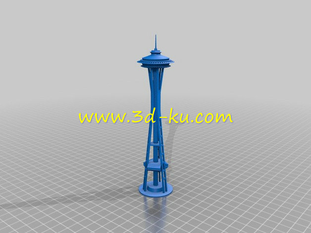 西雅图太空针塔模型的图片3
