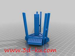 3D打印模型西雅图太空针塔的图片
